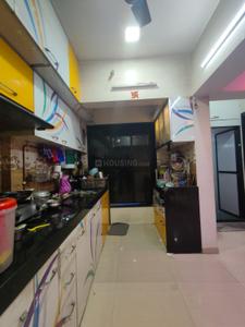 Kitchen Image of 900 Sq.ft 2 BHK Apartment / Flat for sale in Mehta Amrut Aangan Phase 2, Kalwa Thane for Rs. 10500000