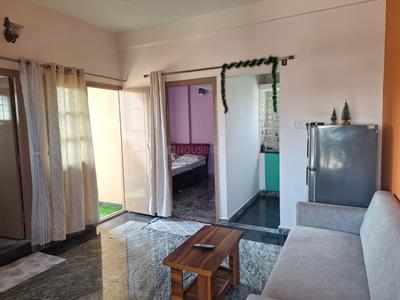 Hall Image of 600 Sq.ft 1 BHK Builder Floor for rent in Hulimavu Bengaluru for Rs. 21000