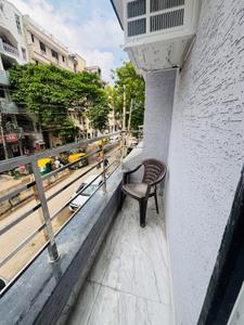 Balcony Image of 341 Sq.ft 1 RK Independent House for rent in DLF Independent Floors, DLF Phase 3 Gurgaon for Rs. 20000