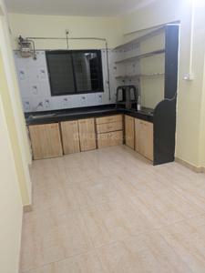 Kitchen Image of 900 Sq.ft 1.5 BHK Apartment / Flat for rent in Wakode Mahalaxmi Complex, Wakad Pune for Rs. 24000
