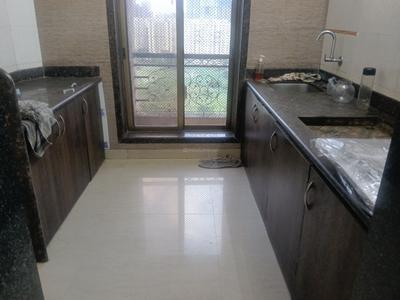 Kitchen Image of 1240 Sq.ft 2 BHK Apartment / Flat for rent in Paradise Sai Jewels, Kharghar Navi Mumbai for Rs. 35000