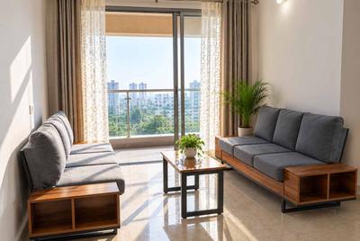 Hall Image of Yashwin Enchante Apartment-1502-Wagholi in Upper Kharadi, Pune