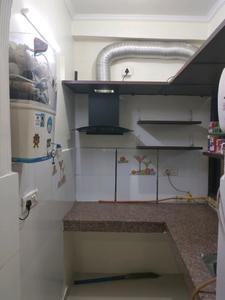 Kitchen Image of 450 Sq.ft 2 BHK Apartment / Flat for rent in Mandawali New Delhi for Rs. 15500