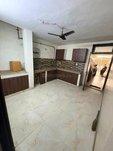 Kitchen Image of 500 Sq.ft 1 BHK Builder Floor for rent in Dwarka Mor New Delhi for Rs. 9000