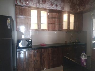 Kitchen Image of 1885 Sq.ft 3 BHK Apartment / Flat for rent in Lodha Belmondo, Gahunje Pune for Rs. 80000