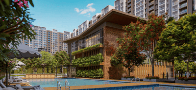Image of 1131 Sq.ft 2 BHK Apartment / Flat for sale in Kohinoor Central Park Phase 1, Maan, Pune for Rs. 8600000
