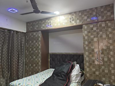 Bedroom Image of 800 Sq.ft 1 BHK Apartment / Flat for rent in Raunak City, Kalyan West Kalyan for Rs. 16000