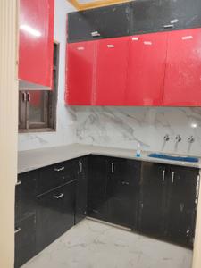 Kitchen Image of 450 Sq.ft 1 BHK Builder Floor for rent in Dabri New Delhi for Rs. 12000