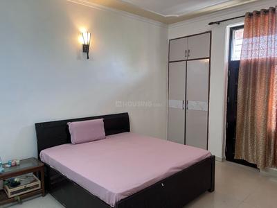 Bedroom Image of 1000 Sq.ft 1 BHK Independent House for rent in Sector 50 Noida for Rs. 28000