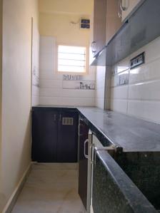 Kitchen Image of 660 Sq.ft 2 BHK Builder Floor for rent in Marathahalli Bengaluru for Rs. 22000