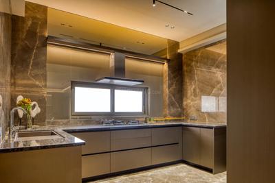 Kitchen Image of 6700 Sq.ft 4 BHK Apartment / Flat for sale in True The North, Ambli Ahmedabad for Rs. 80400000