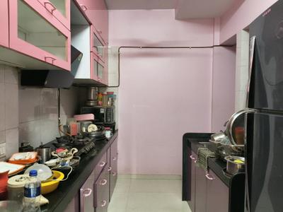 Kitchen Image of 750 Sq.ft 2 BHK Apartment / Flat for sale in Godrej Horizon Phase I, Wadala Mumbai for Rs. 35000000