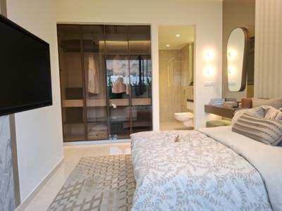 Bedroom Image of 1050 Sq.ft 2 BHK Apartment / Flat for sale in Aarav Omkar Regency, Nerul Navi Mumbai for Rs. 17000000