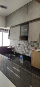 Kitchen Image of 1040 Sq.ft 2 BHK Apartment / Flat for rent in Fenkin Belleza, Kasarvadavali Thane for Rs. 35000