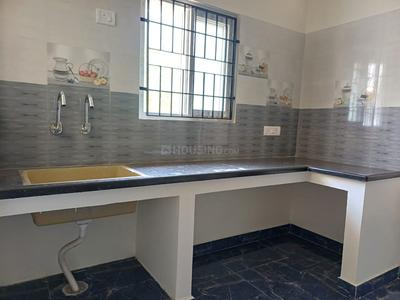 Kitchen Image of 520 Sq.ft 1 BHK Independent House for rent in Ramapuram Chennai for Rs. 25000
