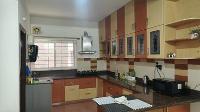 Kitchen Image of 12000 Sq.ft 3 BHK Independent House for rent in Arakere Bengaluru for Rs. 50000