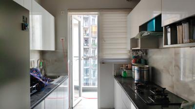 Kitchen Image of 1470 Sq.ft 3 BHK Apartment / Flat for rent in T Homes Phase 1, Siddharth Vihar Ghaziabad for Rs. 40000