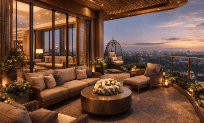 Image of 1744 Sq.ft 3 BHK Apartment / Flat for sale in Nerul, Navi Mumbai for Rs. 29899999