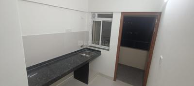 Kitchen Image of 661 Sq.ft 1 BHK Apartment / Flat for rent in Kalyani Nagar Pune for Rs. 32000