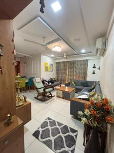 Hall Image of 978 Sq.ft 3 BHK Apartment / Flat for rent in Adani Amogha, Shantigram Ahmedabad for Rs. 38000