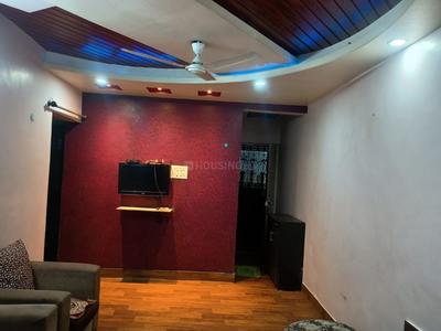 Living Room Image of 600 Sq.ft 1 BHK Apartment / Flat for rent in Mantri Housing Complex, Dapodi Pune for Rs. 14000