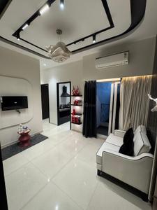 Living Room Image of 444 Sq.ft 1 BHK Apartment / Flat for sale in Arihant Avanti Palace, Shilgaon Thane for Rs. 4200000