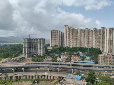 Living Room Image of 740 Sq.ft 2 BHK Apartment / Flat for rent in Godrej Emerald, Thane West Thane for Rs. 27000