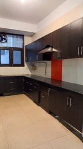 Kitchen Image of 1800 Sq.ft 3 BHK Apartment / Flat for rent in Shourya The Lotus Pond, Indirapuram Ghaziabad for Rs. 35000