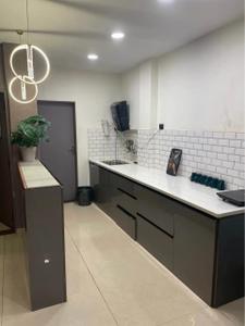 Kitchen Image of 1600 Sq.ft 3 BHK Apartment / Flat for rent in Vrindavan Yojana Lucknow for Rs. 35000