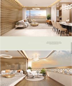 Hall Image of 950 Sq.ft 2 BHK Apartment / Flat for sale in Lodha Sovrano Tower A, Jogeshwari West Mumbai for Rs. 31000000