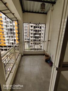 Balcony Image of 1200 Sq.ft 3 BHK Apartment / Flat for rent in Primal Marigold, Moshi Pune for Rs. 21000