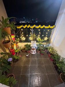 Balcony Image of 1031 Sq.ft 2 BHK Apartment / Flat for rent in Anshul Ballina, Nigdi Pune for Rs. 24000