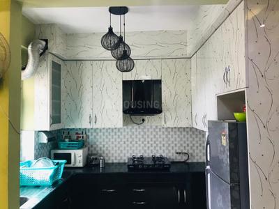 Kitchen Image of 625 Sq.ft 1 BHK Apartment / Flat for rent in Noida Extension Greater Noida for Rs. 18000