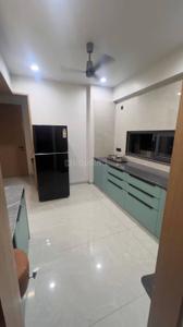 Kitchen Image of 1200 Sq.ft 2 BHK Apartment / Flat for rent in Shaligram Prime, South Bopal Ahmedabad for Rs. 34000