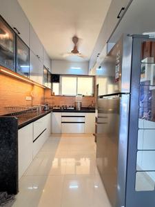 Kitchen Image of 985 Sq.ft 2 BHK Apartment / Flat for rent in Vision Indramegh, Punawale Pune for Rs. 22000