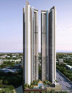 Image of 1040 Sq.ft 2 BHK Apartment / Flat for sale in Shapoorji Pallonji Alpine Shapoorji Pallonji, Kandivali East, Mumbai for Rs. 36500000