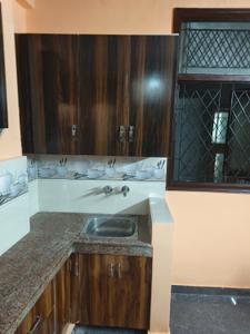 Kitchen Image of 500 Sq.ft 1 RK Builder Floor for rent in Panchsheel Park New Delhi for Rs. 8000