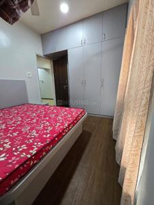 Bedroom Image of 550 Sq.ft 1 BHK Apartment / Flat for rent in Hiranandani Gardens Lotus, Powai Mumbai for Rs. 20000