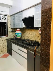 Kitchen Image of 1000 Sq.ft 2 BHK Apartment / Flat for sale in Veena Serenity, Chembur Mumbai for Rs. 17500000