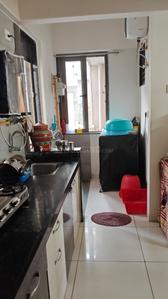 Kitchen Image of 1250 Sq.ft 2 BHK Apartment / Flat for sale in Saanvi Nirman Stella, Bopal Ahmedabad for Rs. 7400000