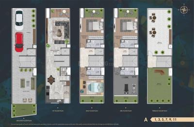 Image of 4000 Sq.ft 4 BHK Villa for sale in Sai Dwarka, Kiwale, Pune for Rs. 25100000