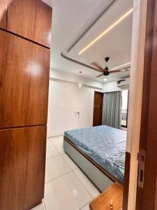 Bedroom Image of 1845 Sq.ft 3 BHK Apartment / Flat for rent in Parmeshwar Nilayam, Tragad Ahmedabad for Rs. 30000