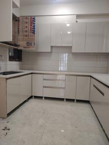 Kitchen Image of 1500 Sq.ft 3 BHK Builder Floor for rent in Freedom Fighters Enclave New Delhi for Rs. 50000