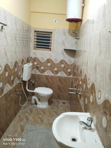 Bathroom Image of 500 Sq.ft 1 BHK Independent House for rent in SSVR Iris, Panathur Bengaluru for Rs. 19000