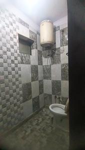 Bathroom Image of 460 Sq.ft 1 BHK Builder Floor for rent in Dabri New Delhi for Rs. 10000