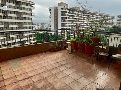 Balcony Image of 1400 Sq.ft 3 BHK Apartment / Flat for rent in Kalpataru Estate Building 8, Pimple Gurav Pune for Rs. 35000