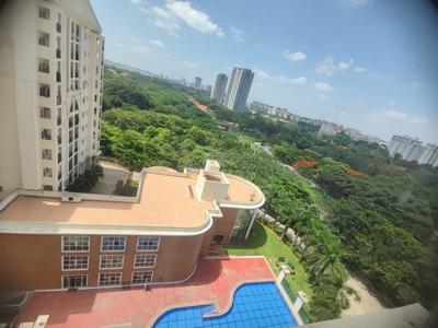 Balcony Image of 1600 Sq.ft 3 BHK Apartment / Flat for rent in Prestige Kensington Gardens, Jalahalli Bengaluru for Rs. 52000