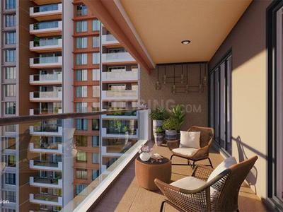 Balcony Image of 1421 Sq.ft 3 BHK Apartment / Flat for sale in Rohan Saroha Phase 1, Bhugaon Pune for Rs. 11500000