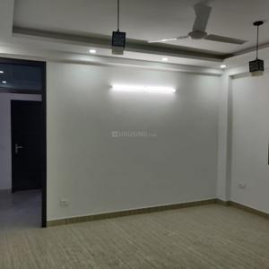 Bedroom Image of 950 Sq.ft 2 BHK Builder Floor for rent in Khirki Extension New Delhi for Rs. 26000