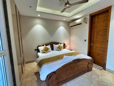 Bedroom Image of 2000 Sq.ft 3 BHK Builder Floor for rent in Saket New Delhi for Rs. 38000